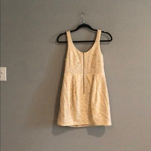 Beautiful cream lace babydoll dress